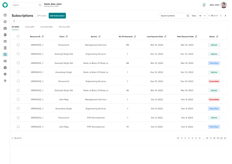 OpFlow Subscription